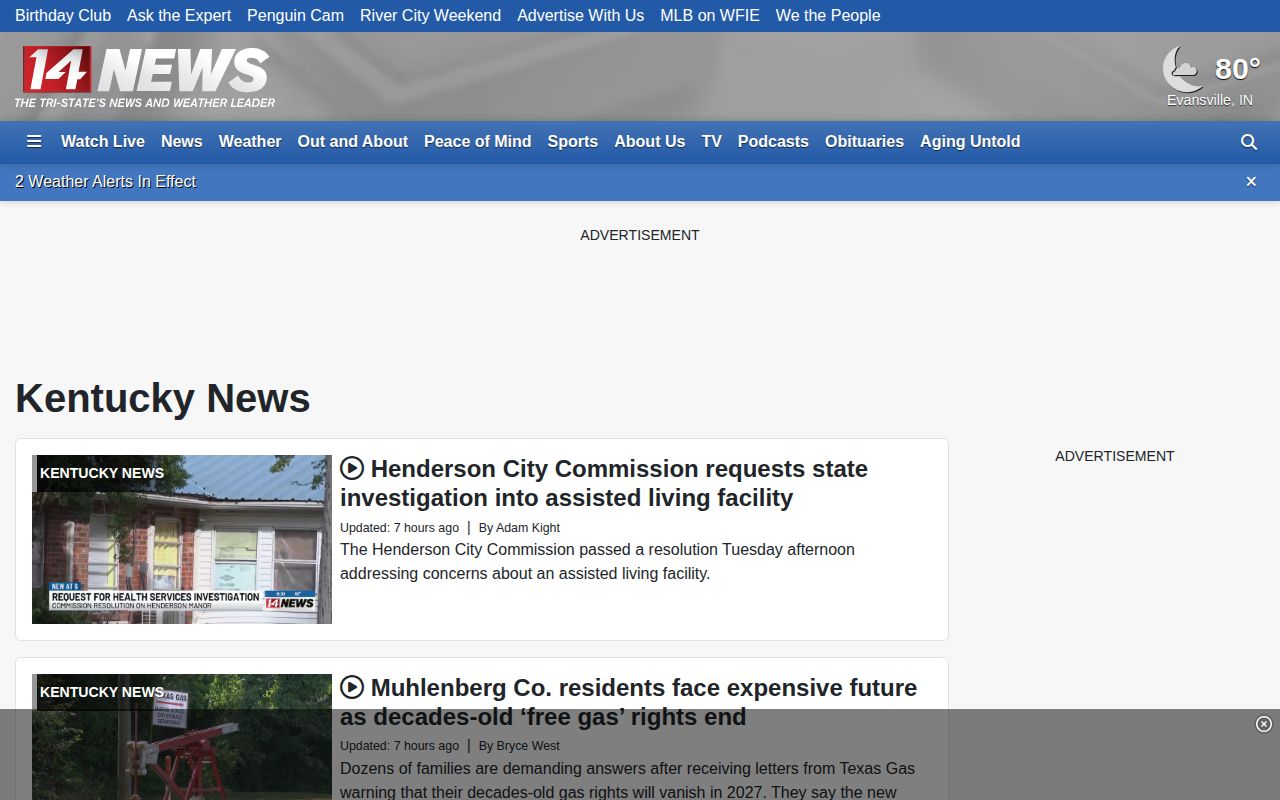 WFIE Henderson County arrest news and police blotter coverage